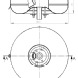 Toroidal tank internal 30° Hit - drawing
